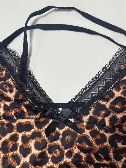 2025 New Temptation Collar Wave Pleats Sexy Home Duo Set, Women'S Pyjama Lingerie, Perfect Gift For Summer, Sexy Loungewear
