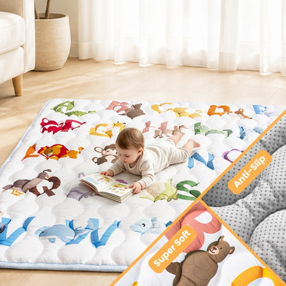 Baby Play Mat - Washable Soft 50x50 Playpen