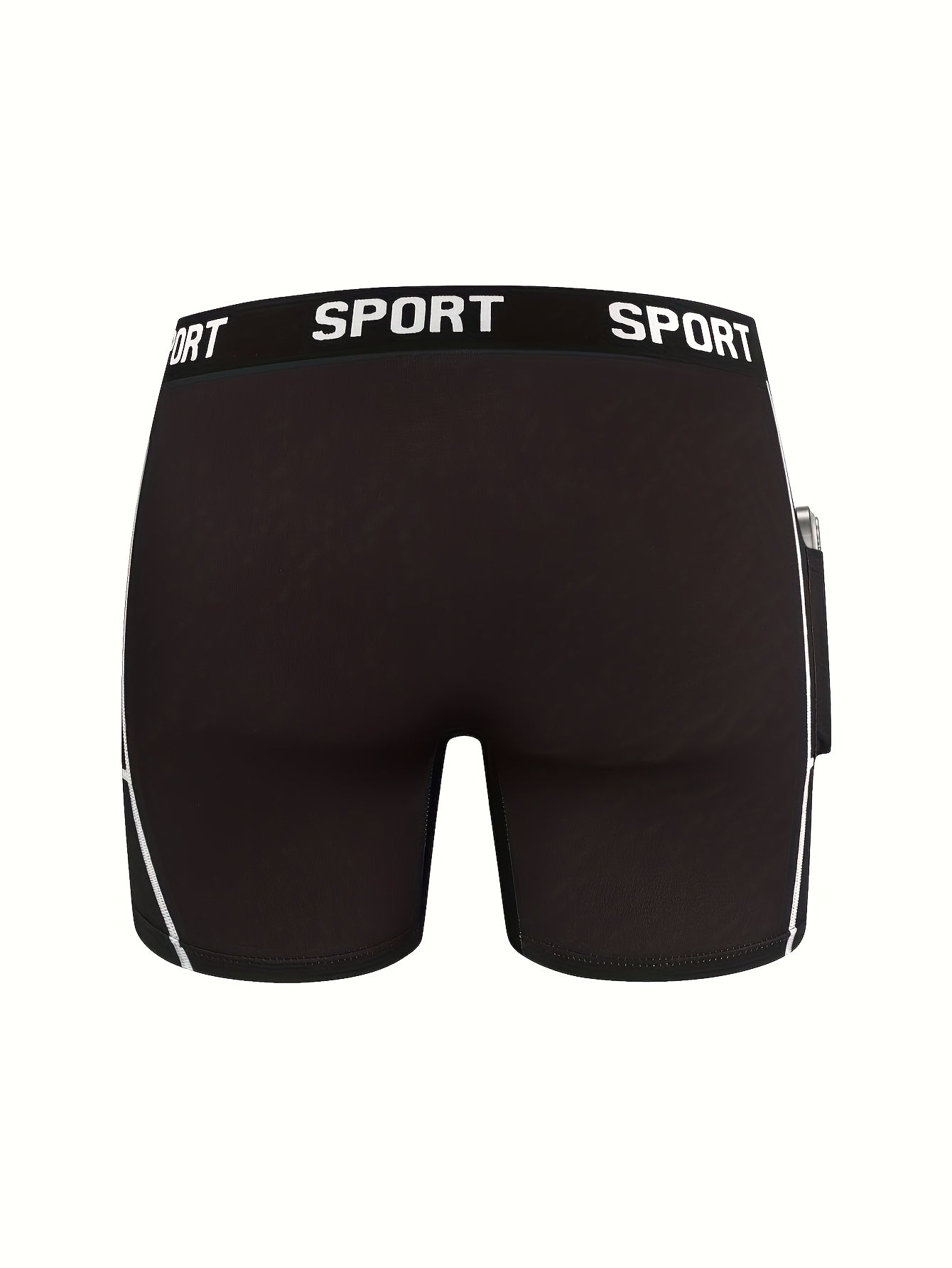Set of 10 Men'S Underwear Featuring Pockets - Breathable, Stretchy, Quick-Drying, with an Elastic Waistband, Suitable for Sports And Leisure, Running, And Fitness. Soft And Lightweight