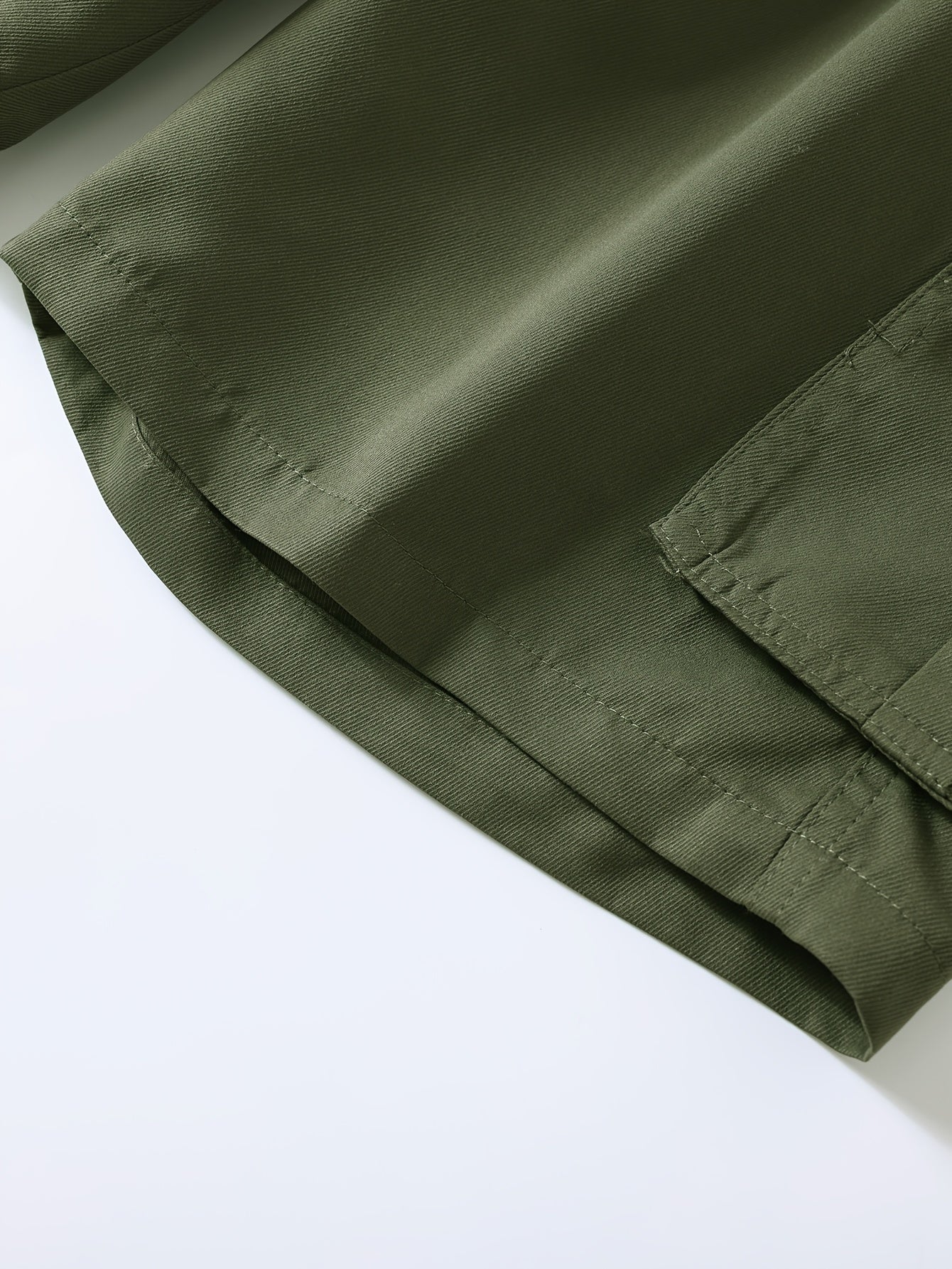 2pcs Men's Cargo Shorts, Multi-Pocket Loose Fit Utility Shorts, Durable Outdoor Hiking Tactical Shorts, Summer Casual Relaxed Fit Work Shorts with Flap Pockets