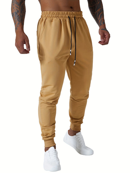 Set of 3 Men'S Athletic Joggers, Stylish Sweatpants for Sports