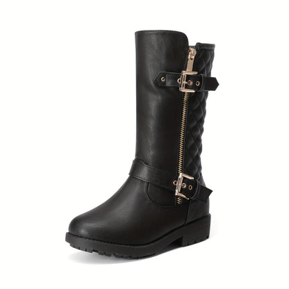 Girls Snow Boots - Non-Slip Sole & Plush Lined 242981