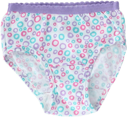 Fruit of the Loom Toddler Girls 10 Pack Assorted Cotton Brief Underwear Sizes 2T/3T and 4T/5T