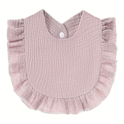 Baby Bib - 7-pack Adjustable Muslin Soft