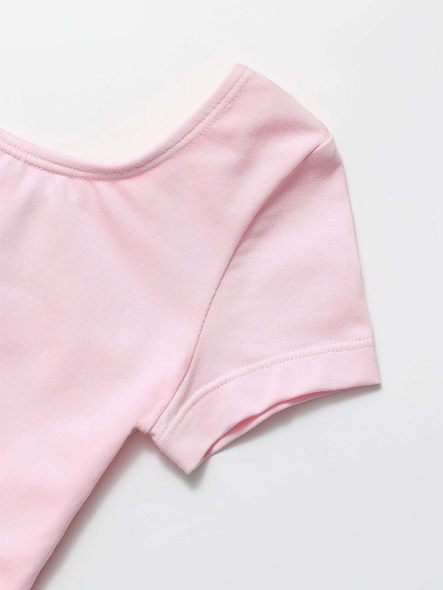 Toddler Girls Ballet Leotard, Short Sleeve Round Neck Dance, Perfect for Outdoor