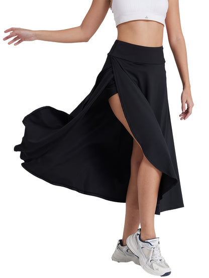 Women's Burgundy Polyester High-Waist Shorts - product view 37