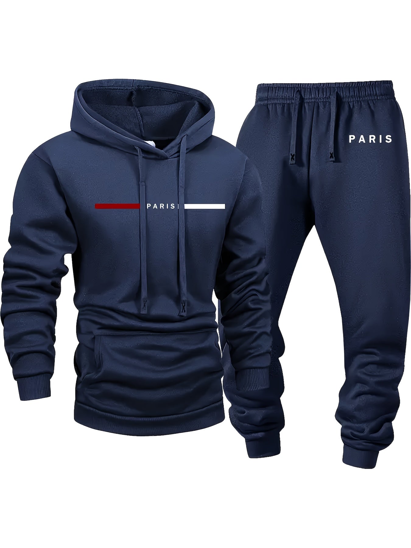 6pcs Men's Sportswear And Pants Set, Fashionable Street Style City Name Printed Sportswear for Autumn And Winter Outdoor Fitness Jogging Casual Wear, Soft, Warm And Comfortable Hooded Shirt And Pants|Men's Set