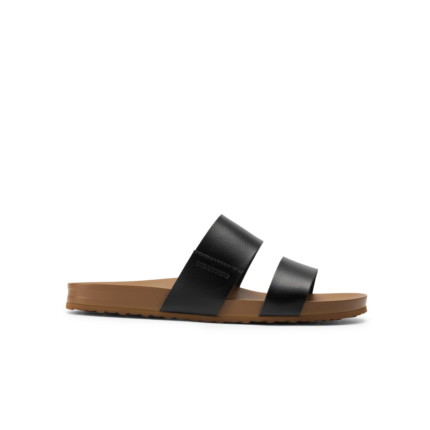 Women's Open Toe Slides Sandals Comfortable Support Footbed Two Strap Slip-on Fashion Casual Beach Vacation Lightweight Flat Sandals Summer for Women