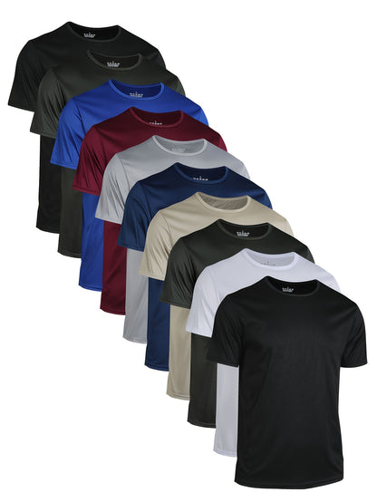 Men's Mixed colors Polyester Short-Sleeve Shirt - product view 2