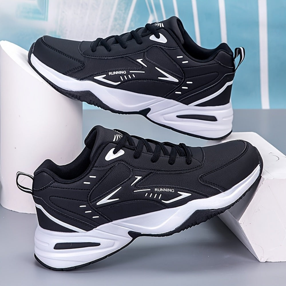 Men's Running Shoes - Breathable Mesh Non-Slip Sole for Outdoor & Travel
