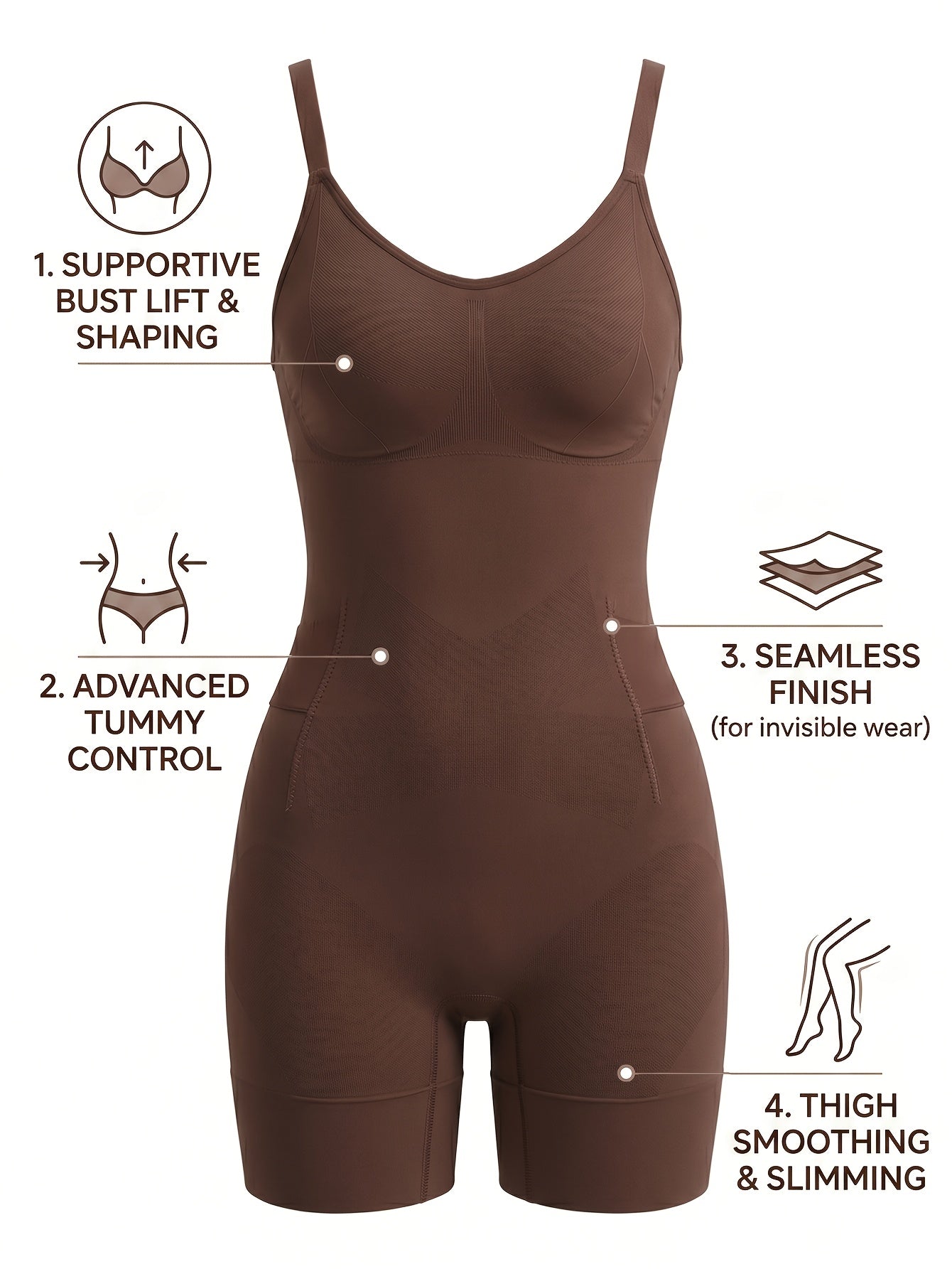 Seamless Waistband with Detachable Opening for Easy Dressing And Undressing, This Body-Shaping Garment Is Comfortable And Elastic, Daily Wear, Anniversary Celebrations, Mother'S Day, Father'S Day, Christmas, Graduation Season, And Adult Parties