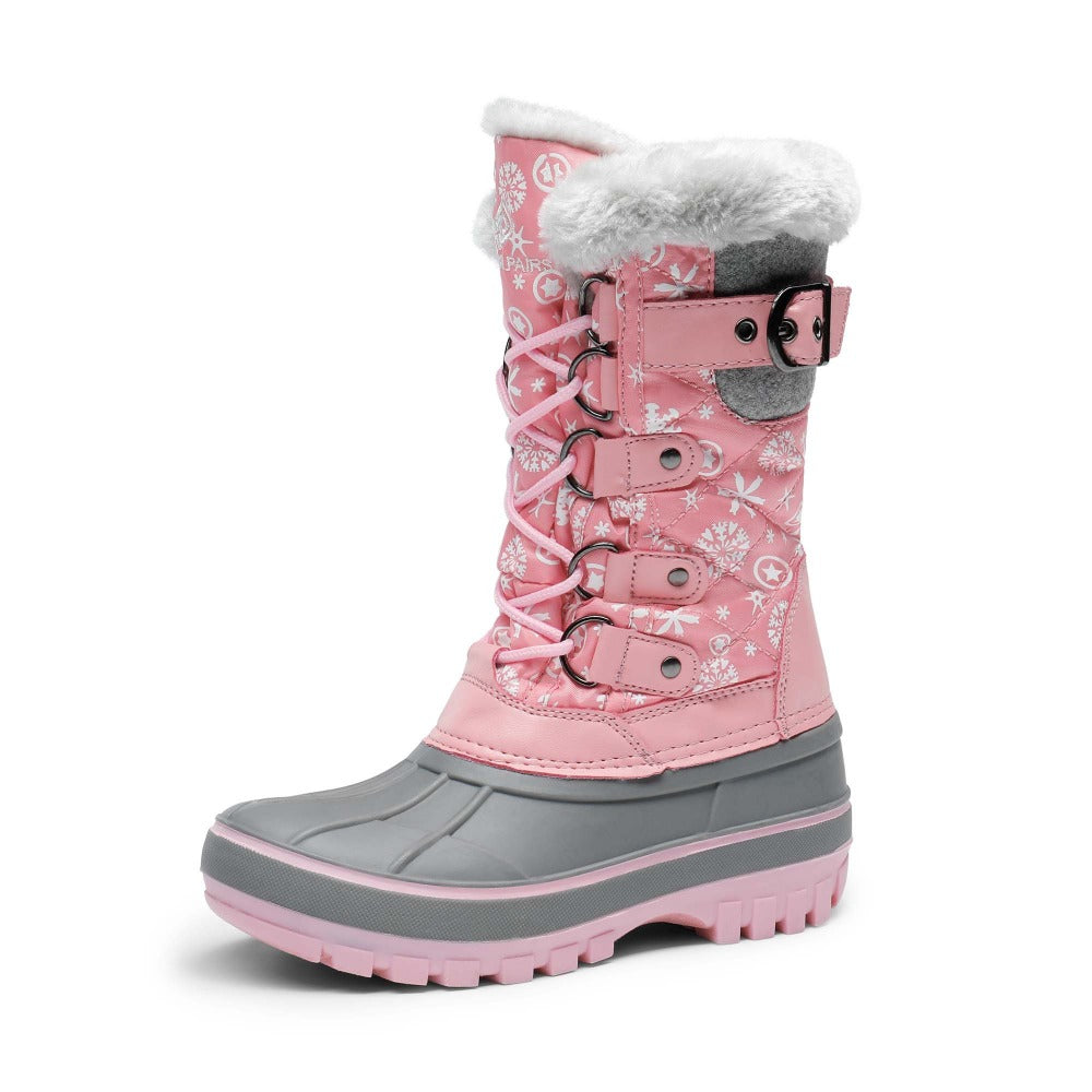 Kids' Insulated Snow Boots - Warm Winter Design 934565