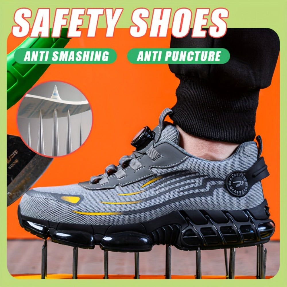 Men's Work & Safety Boots - Steel Toe Protection & Non-Slip Sole 239717
