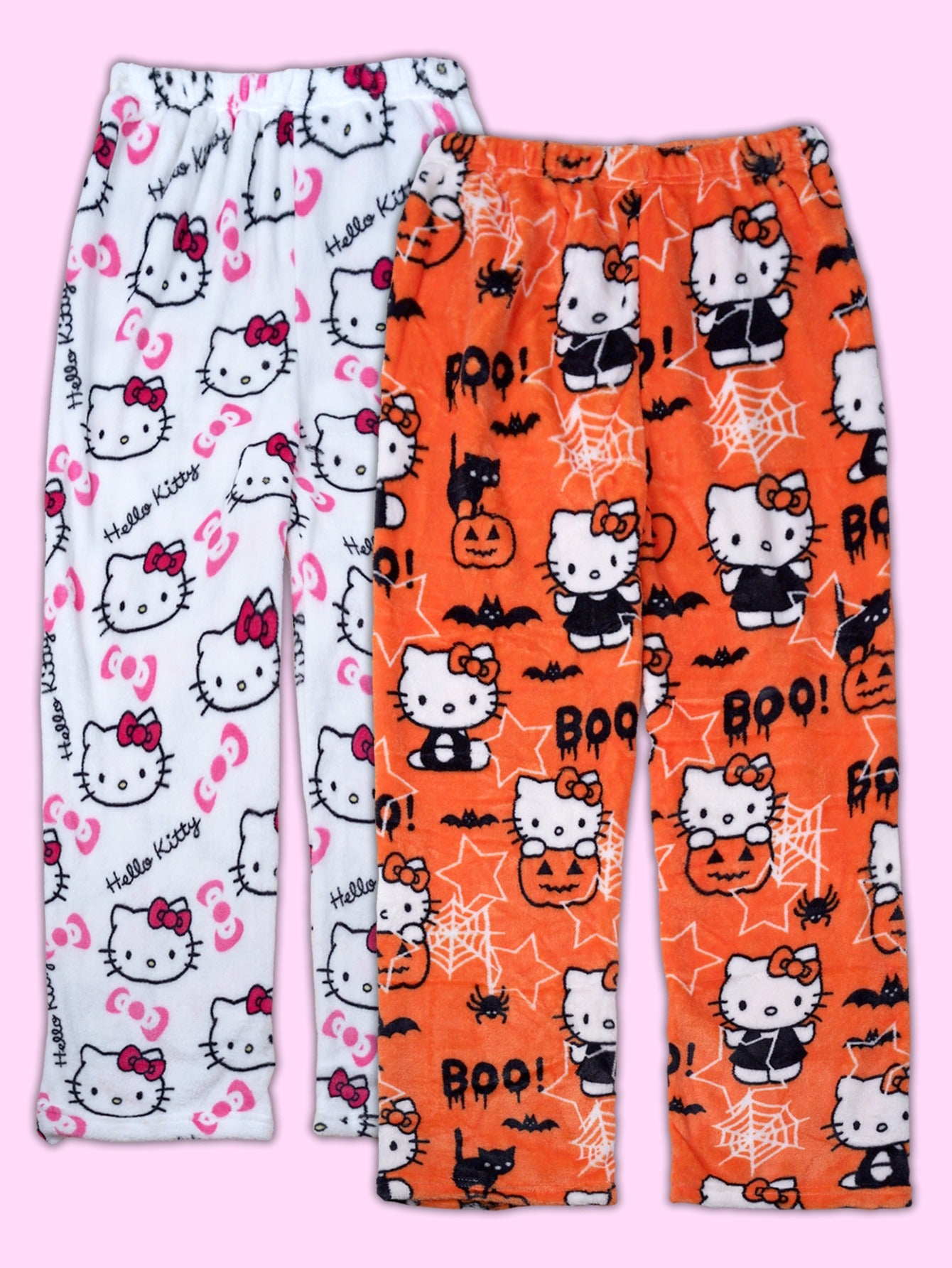 Random 2pcs Hello Kitty Pajamas Pants Sanrio Anime Women's Pajama Pants Cartoon Couple Home Sleepwear Trousers Leisure Home Clothing