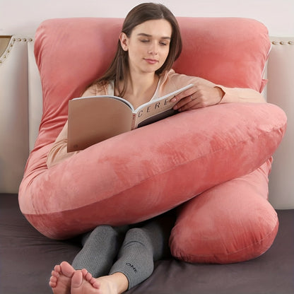 Pregnancy Pillow - 62-inch J-shaped Full-body Maternity