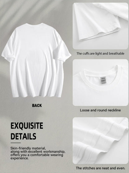 Women's Oversized T-Shirt - Round Neck Short Sleeve Weekend Style 2229