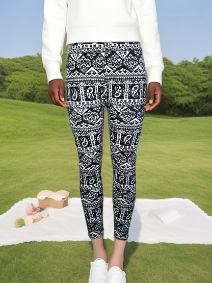 BCCSK Casual Velvet Leggings for Women - Super Soft Warm Winter Pants