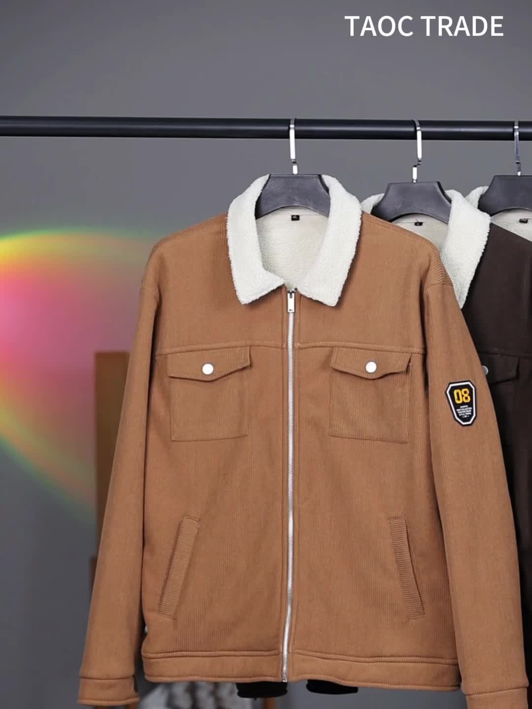 Men's Black Oversized Jacket - product view 9