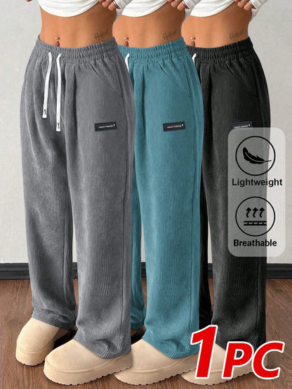 Women's Khaki Polyester Pants - product view 31