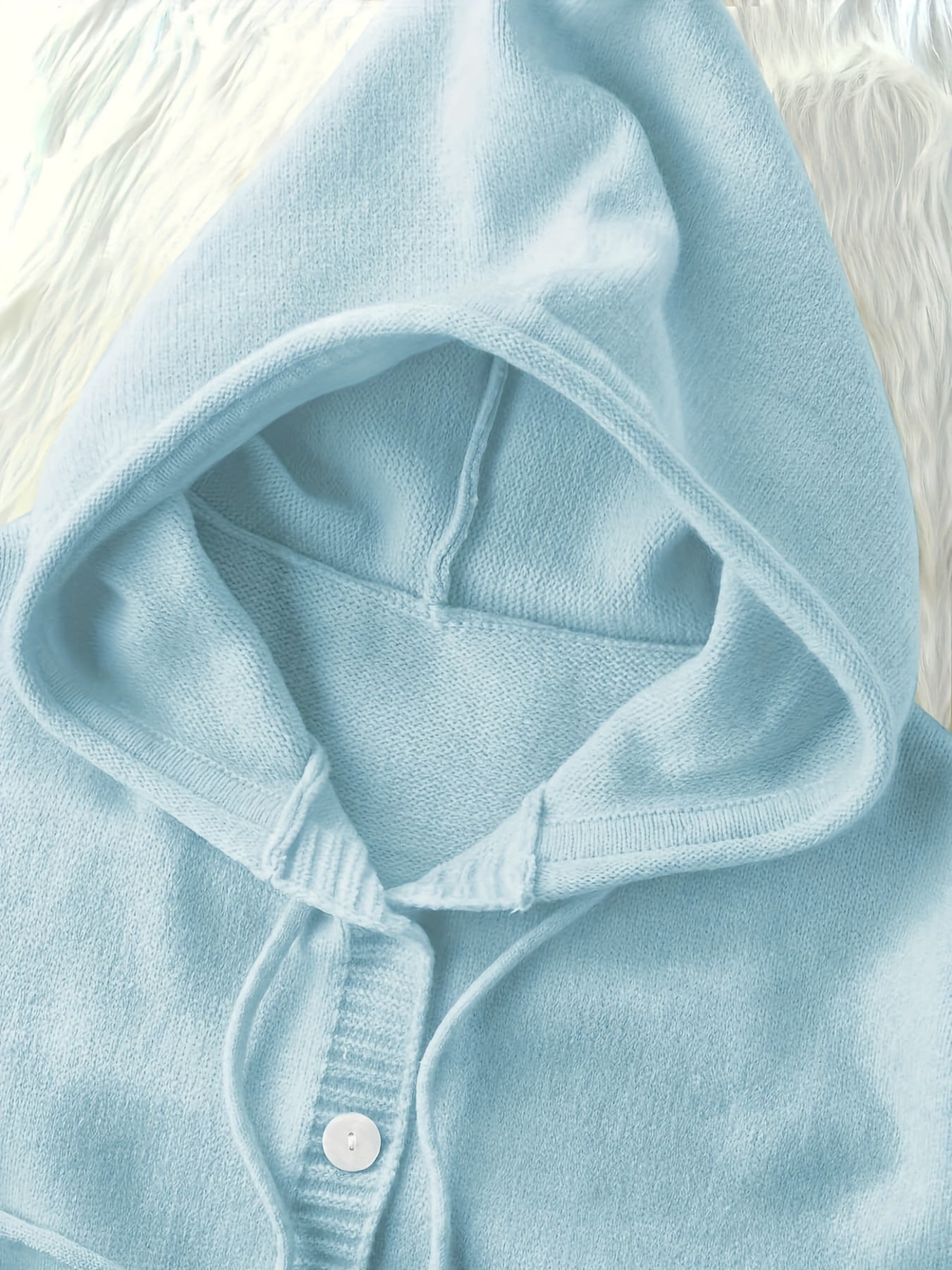 Plus Size - Plus Size - Plus Size Women'S Clothing, Sweet And Cute Style, Women'S Hooded Button-Up Cardigans, Autumn And Winter Fashion And Playful Items