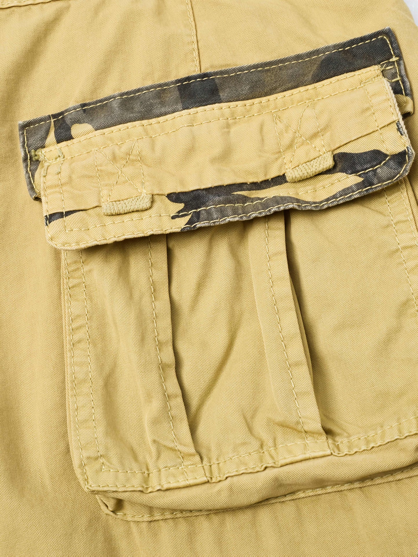 Plus-Size Men'S Outdoor Washing Multi-Pocket Tooling Tactical Shorts with Drawstring to Leave a Pocket Suitable for Outdoor Activities Such As Mountaineering And Camping, Plus Size