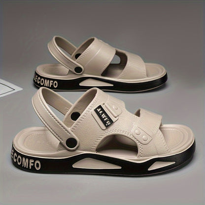 Men's Slippers - Non-Slip Sole for Beach & Water 368421