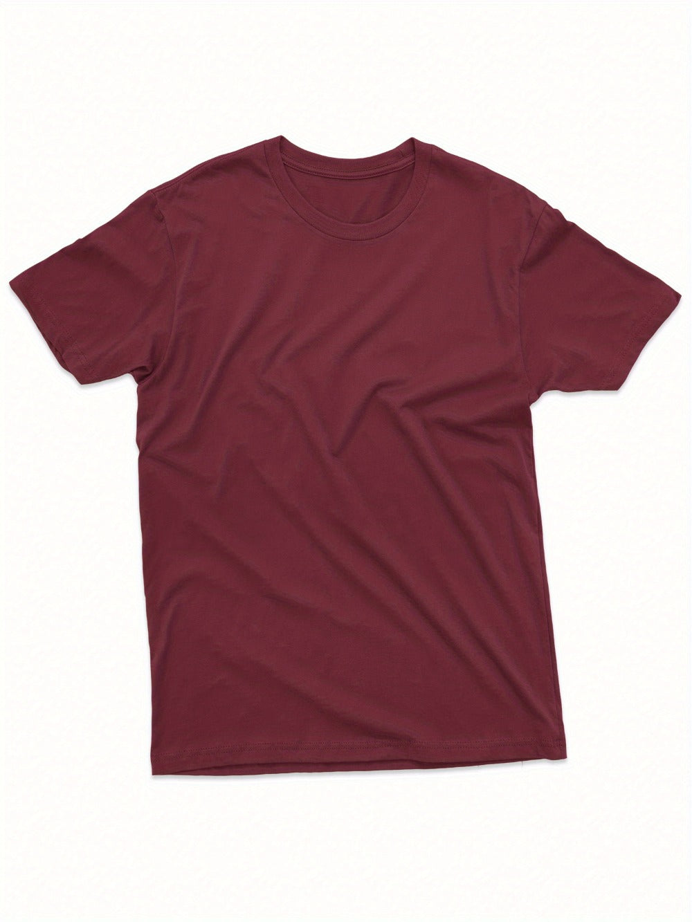 Men's Essential T-Shirt - Round Neck Short Sleeve Modern Style 638181