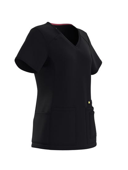 PandaFlex 4 Way Stretch Women Scrub Set Modern Fit V-Neck Top & Multi Pocket Pants 3371