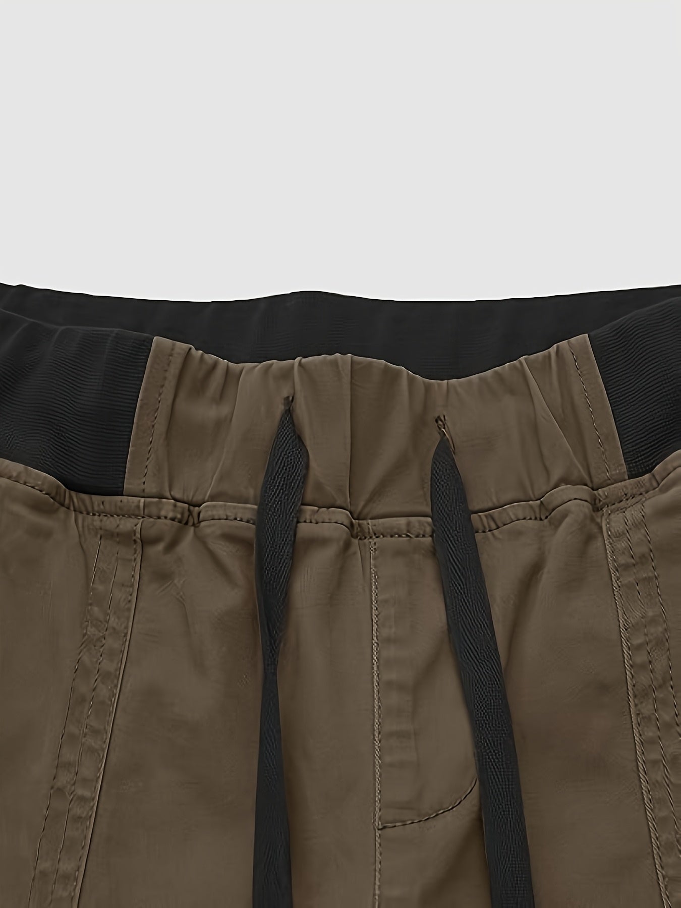 European And American Style, Individualistic Street Style, Slim Fit, Flattering, Cargo Pants, Women's Straight Leg Wide-Leg Pants with Lace-Up, Low-Rise Casual Jeans