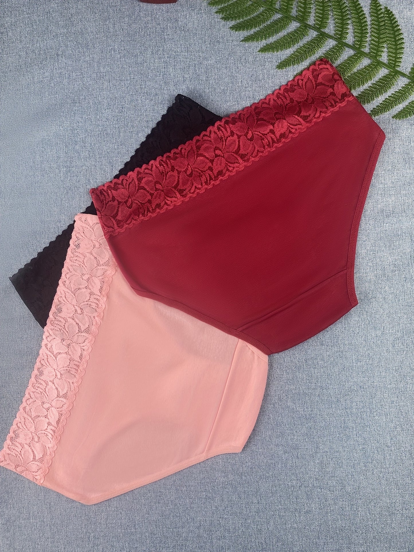 6pcs Of Women's Underwear, Size S- Low Price, Comfortable Breathable Elegant Lingerie, Lace Patchwork Women's Briefs