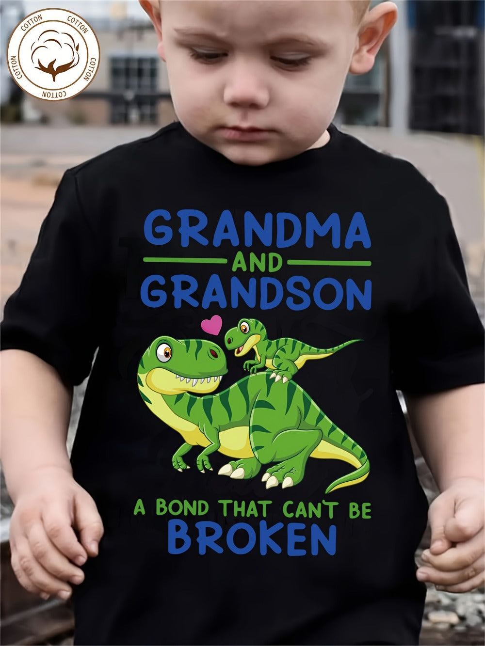 Boys' Grandma & Grandson T-Shirt - Family Quote