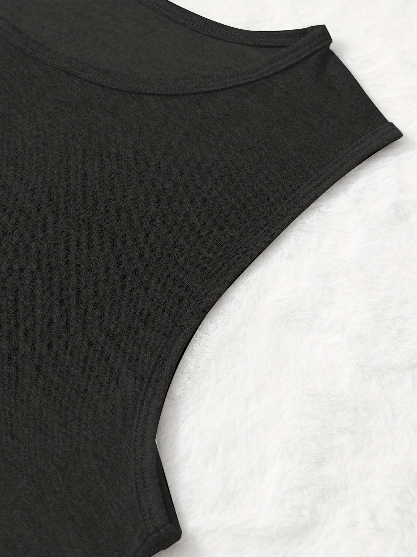 Women'S V-neck Music Festival Letter Print Tank Top- Casual Sleeveless Summer Spring Wear, Machine Washable