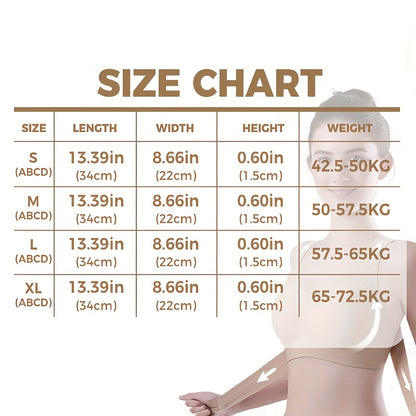 Posture Corrector Underwear for Women: Invisible And Lightweight Back Support, Suitable for Neck, Shoulder, And Upper Back Posture, Corrects Hunchback And Round Shoulders