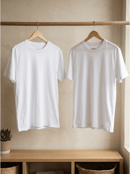 Men's HY01-Black-3pcs V-Neck Slim-Fit T-Shirt - product view 26
