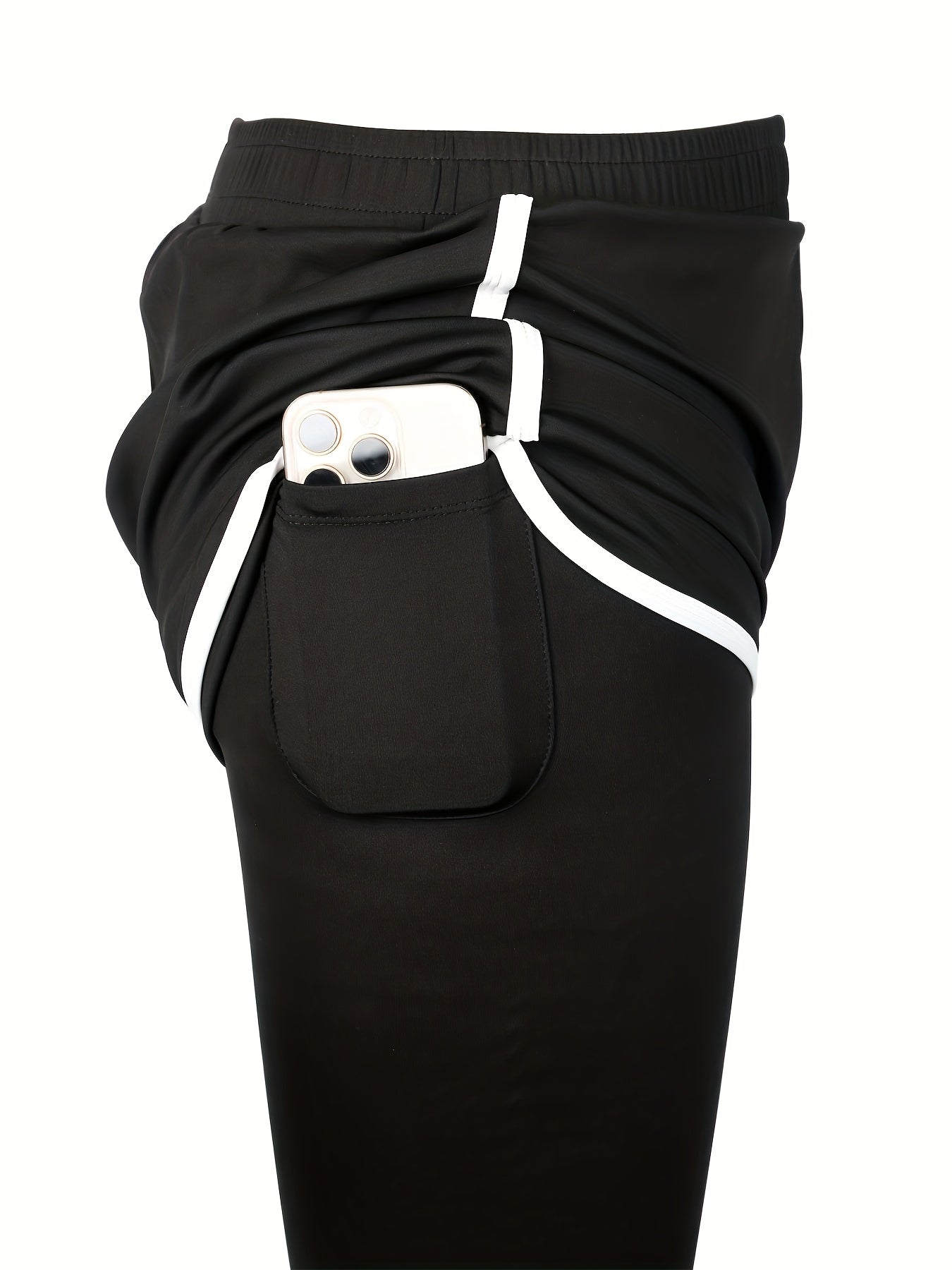 SOMOYA 3pcs Thick High Waist Yoga Pants With Pockets, Tummy Control Workout Running Yoga Leggings For Women Solid Color