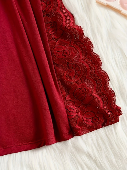 3 Sets Sexy Lace Lingerie for Women Deep V Babydoll Nightgown with Spaghetti Straps, Sheer Lace See-Through Nightwear for Romantic Nights & Honeymoon 3 Sets Sexy Lace Lingerie for Women with Thong Deep V Babydoll Nightwear, Sheer Mesh Nightdress