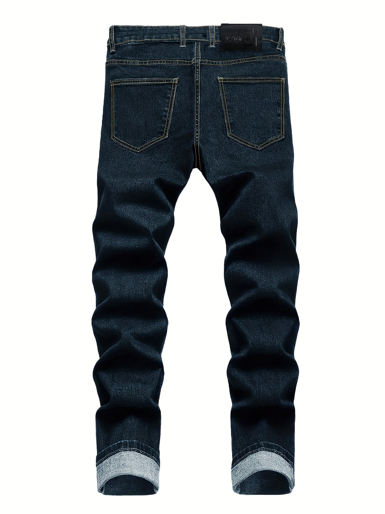 3-Pack Men's Slim Fit Jeans | Business Casual Trousers | Year-Round Versatile Pants | Gift