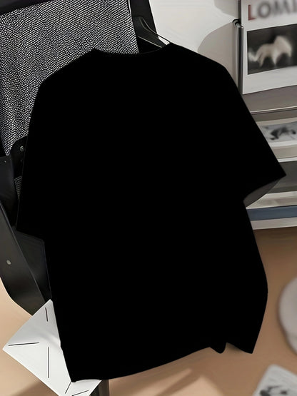 Men's Plus Size BE CAREFUL WHO YOU TRUST T-Shirt - Bold Black Tee with White Text and Graphics, Featuring 'SALT AND SUGAR LOOK THE SAME' Design and Open Container Illustrations, Perfect for Casual Wear