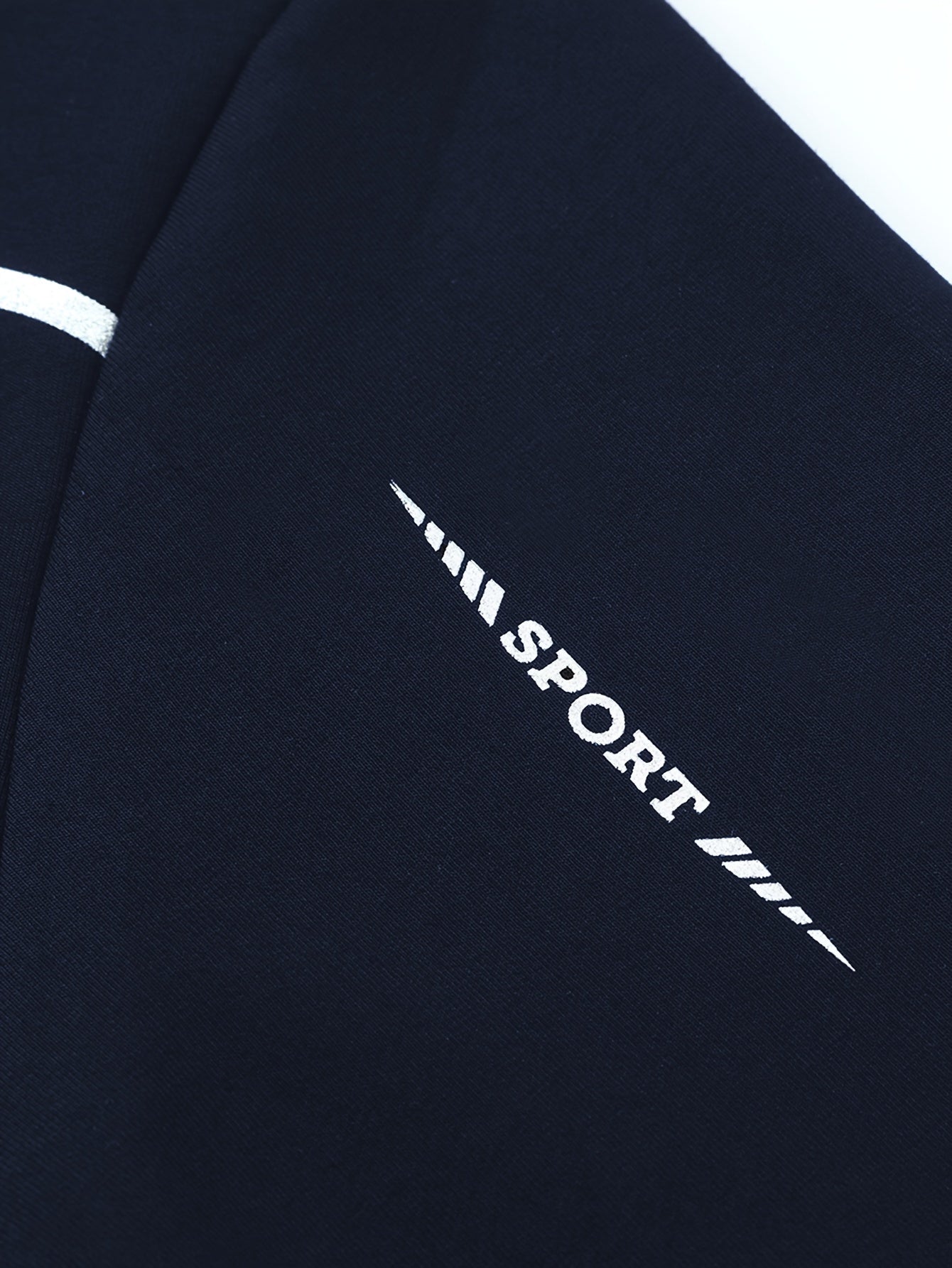 Men'S Casual Zip-Up Jacket And Sweatpants Set for Spring And Autumn Sports
