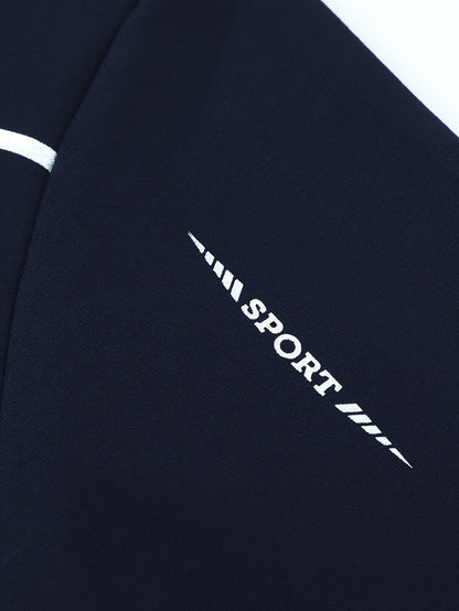 Men'S Casual Zip-Up Jacket And Sweatpants Set for Spring And Autumn Sports