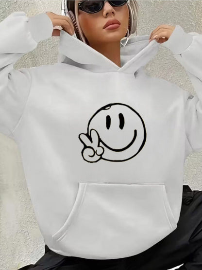 women's hoodie Sweater - Holiday Party Outfit - Soft Everyday Fall Tops - Machine Washable Casual Pullover sweatshirt