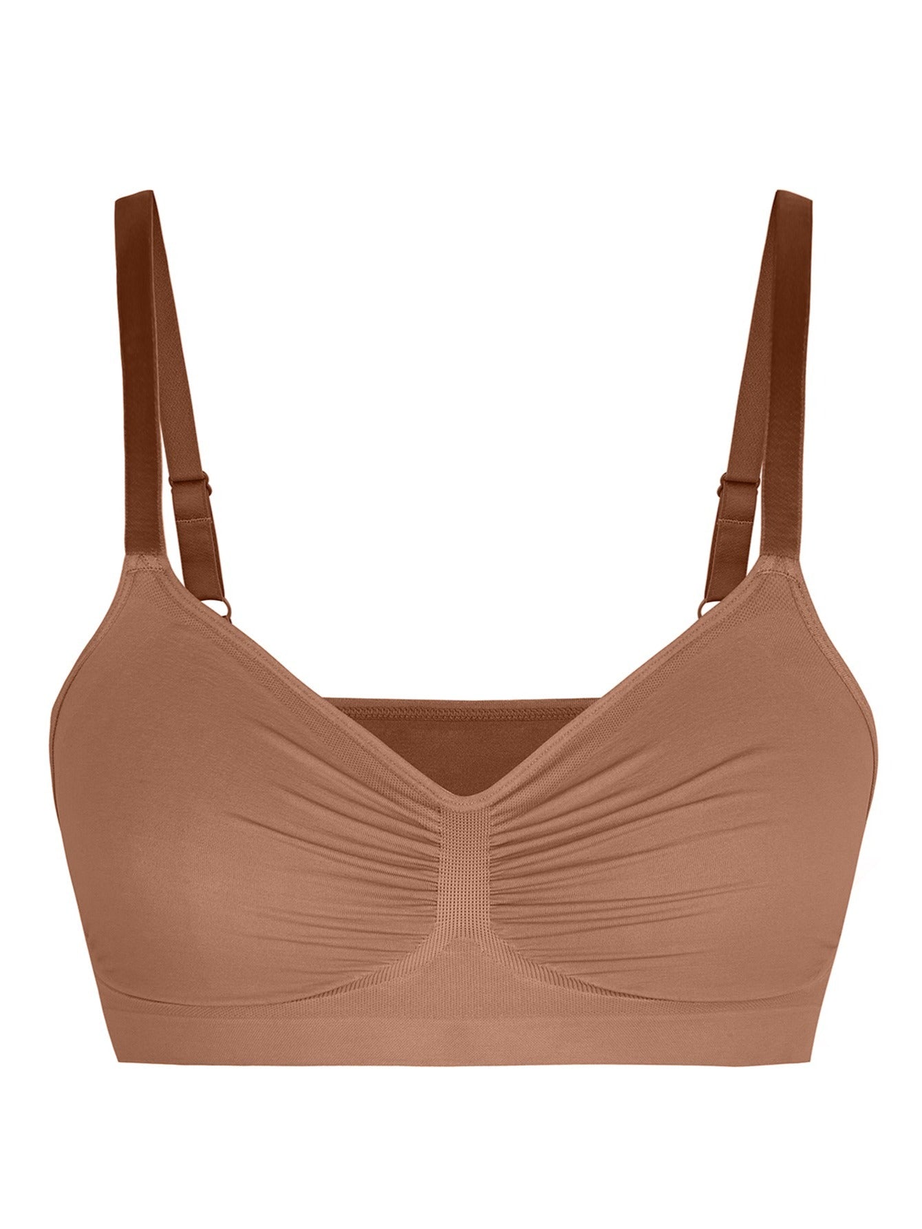 Women's Wireless Push Up Bra Stretch Comfort Bralettes No Underwire Bra Tshirt Bras Sports Bra