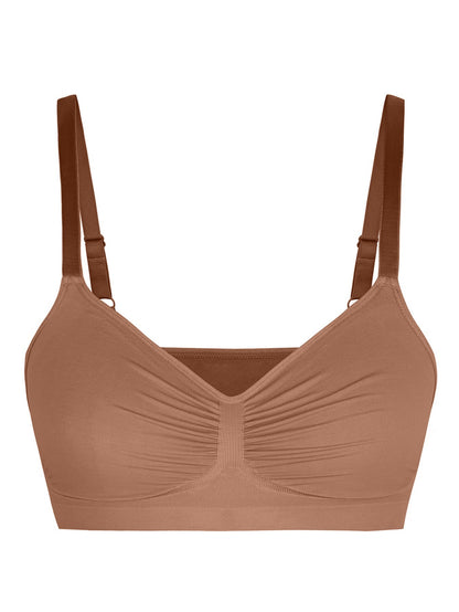 Women's Wireless Push Up Bra Stretch Comfort Bralettes No Underwire Bra Tshirt Bras Sports Bra