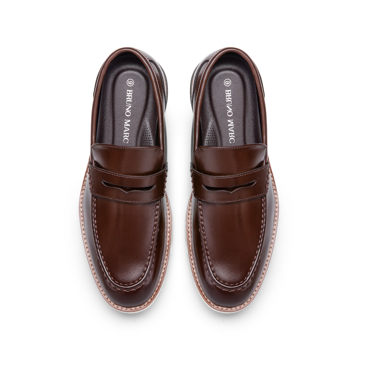 Men's Dress Penny Loafer Slip-on Shoes Comfortable Fit Long-Lasting Wear Easy Slip-On Classic & Smart Style