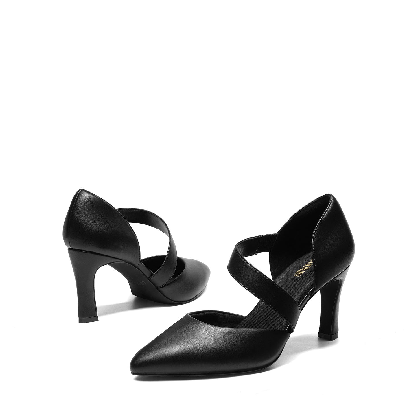 Women's High Heels Pumps Dress Closed Pointed Toe Comfortable D'Orsay Pumps Shoes for Work Office Wedding Dancing Closed Pointed Toe Stiletto D'Orsay Shoes for Wedding Party