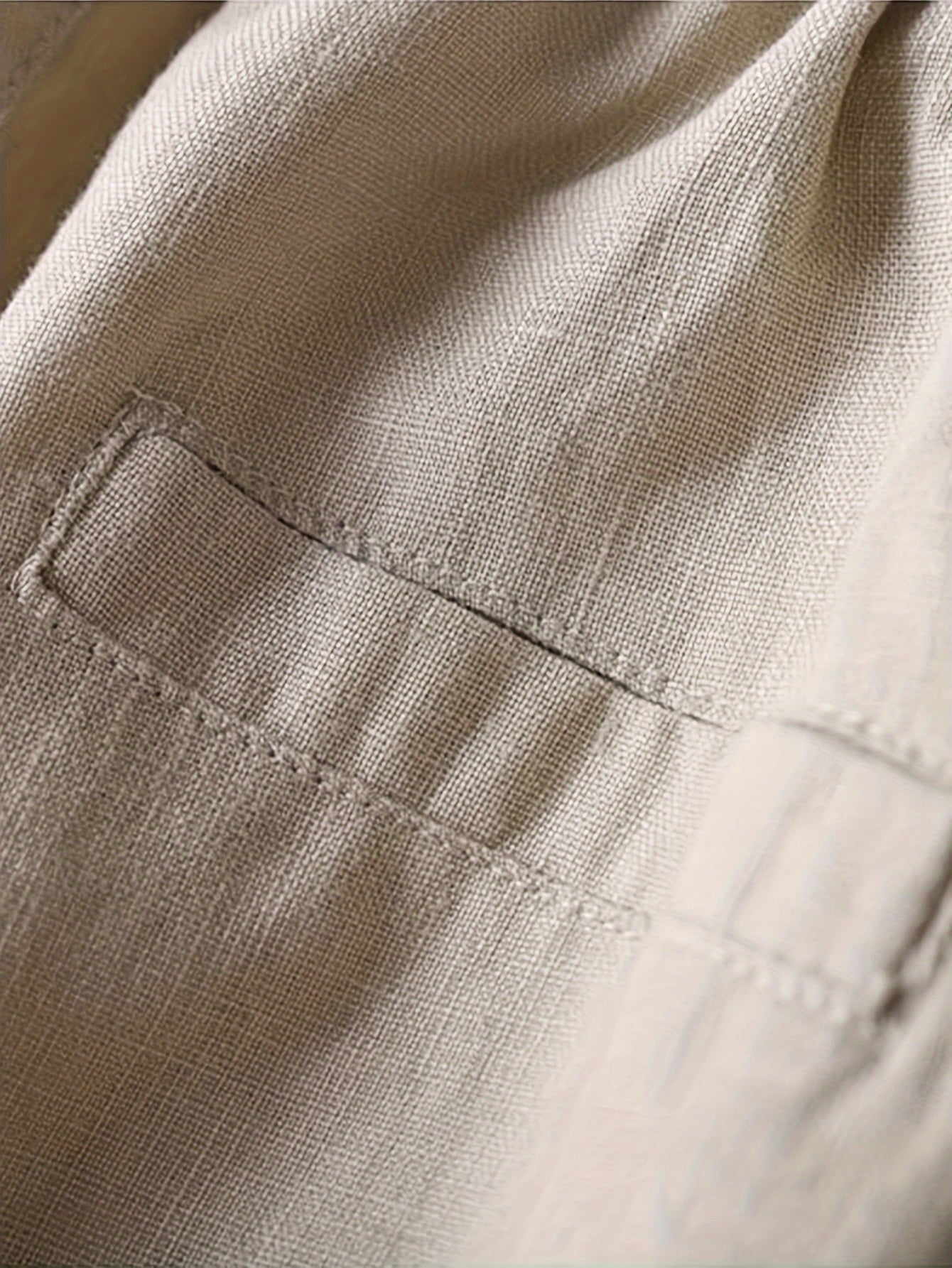 Women's Linen Pants - Summer High Waist Straight Leg Pants with Drawstring | Casual Beach Palazzo Pants | Boho Vacation Trousers for Travel