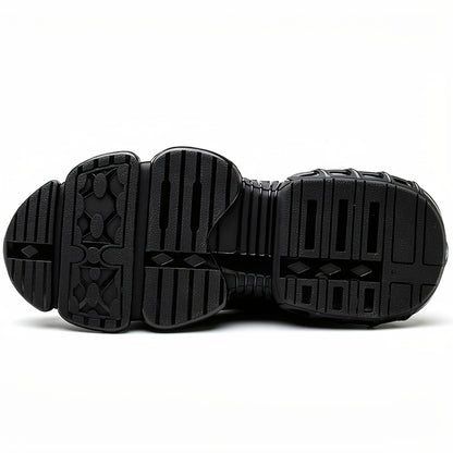 Men's Safety Shoes Men's Steel Toe & Puncture Proof Breathable Work Boots, Labor Protection Shoes for Men's Safety Shoes