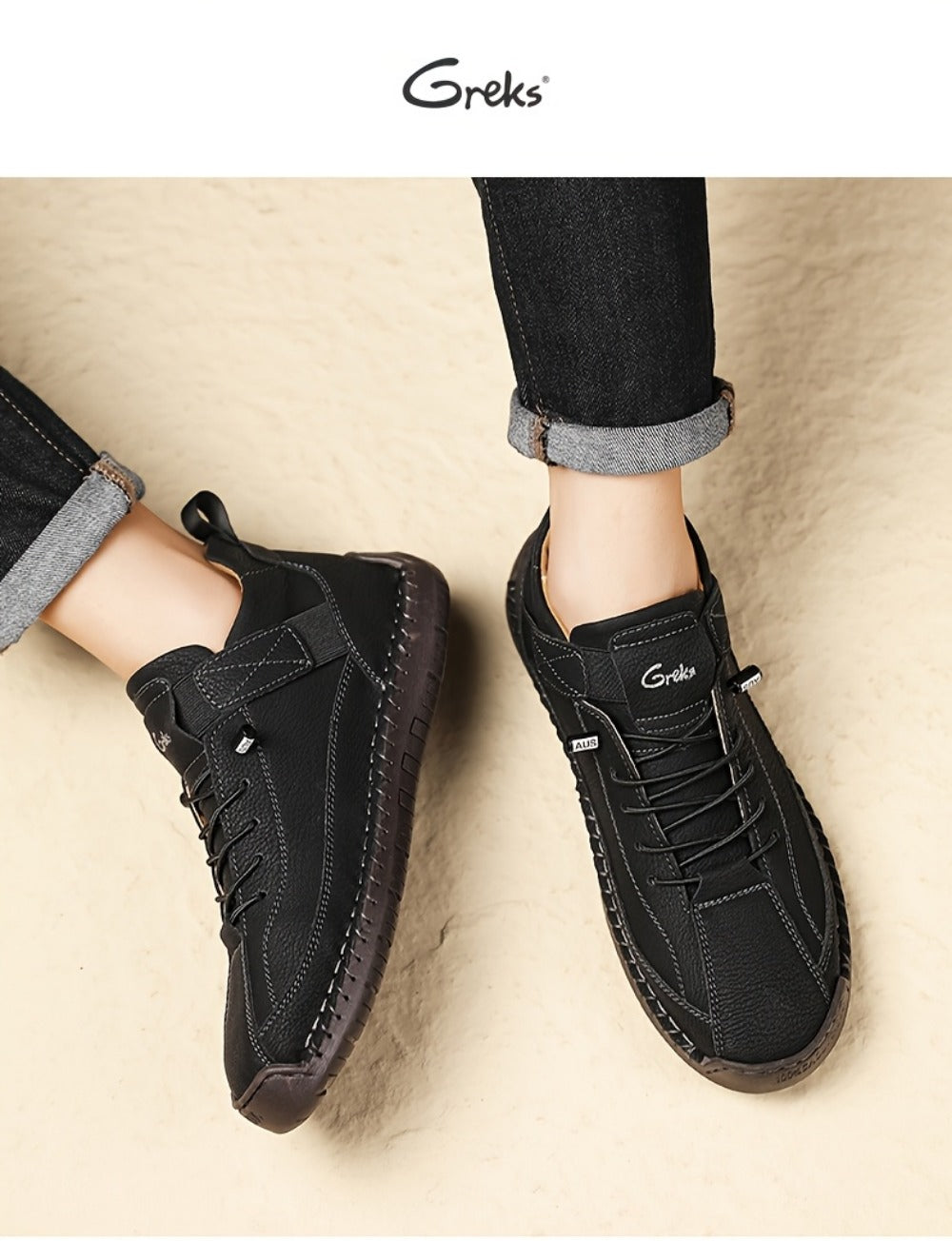 Men's Walking Shoes - Non-Slip Sole Platform Sole for Outdoor & Travel 023781