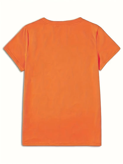 "MUSIC SOOTHES MY SOUL" Headphone Print Orange T- Shirt, From Local Warehouse, Merging Western Clothing Music- Inspired Themes, Music Fans, S- XXL