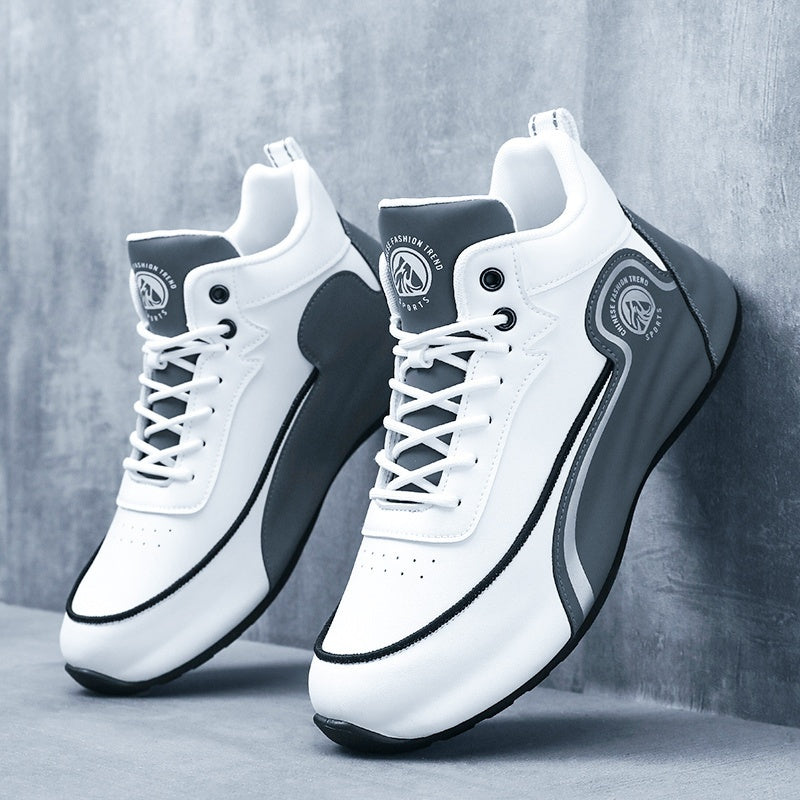 Men'S Running Shoes Designed to Prevent Slipping - Featuring a Sturdy Synthetic Upper, EVA Cushioning, And a PVC Sole. These Low-Top Casual Sneakers Are Perfect for The Gym, Jogging, And Streetwear, Offering Year-Round Comfort with a Stylish Sporty